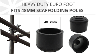 SCAFFOLDING HEAVY DUTY RUBBER END CAPS